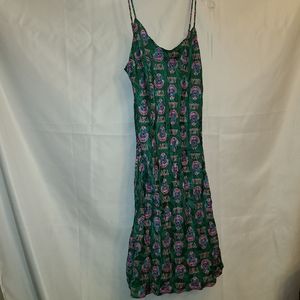 Alpha Kappa Alpha AKA themed silk night gown